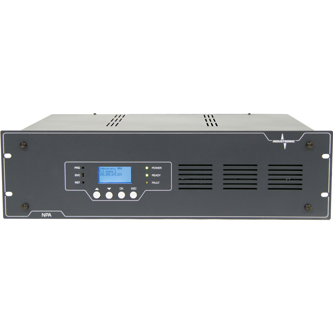 IP-based Public Address Unit  controlled by th INTRON-D plus over Ethernet/IP