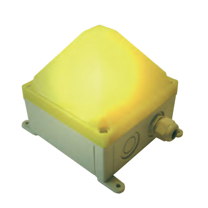 LED Multifuncion Warning Beacon for use in industrial environment with impact-proof housing