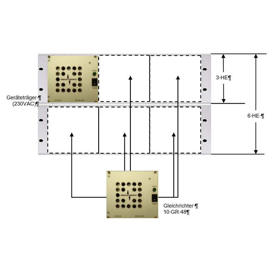 Power Supply Systems with adjustable output voltage from 42 V to 56 V