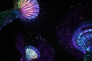 Singapore at night
