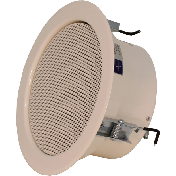 "In-ceiling Loudspeaker  for use in indoor areas certified according to EN 54-24: 2008"