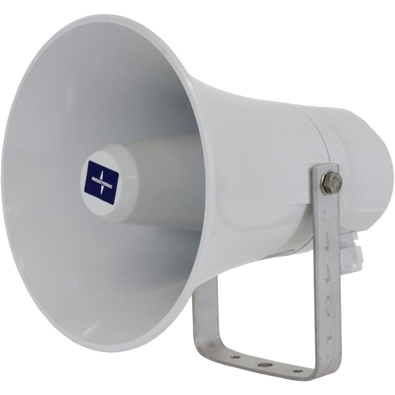 "Weather-proof Horn Speaker for  use in indoor and outdoor areas with robust industrial technology and sturdy design"