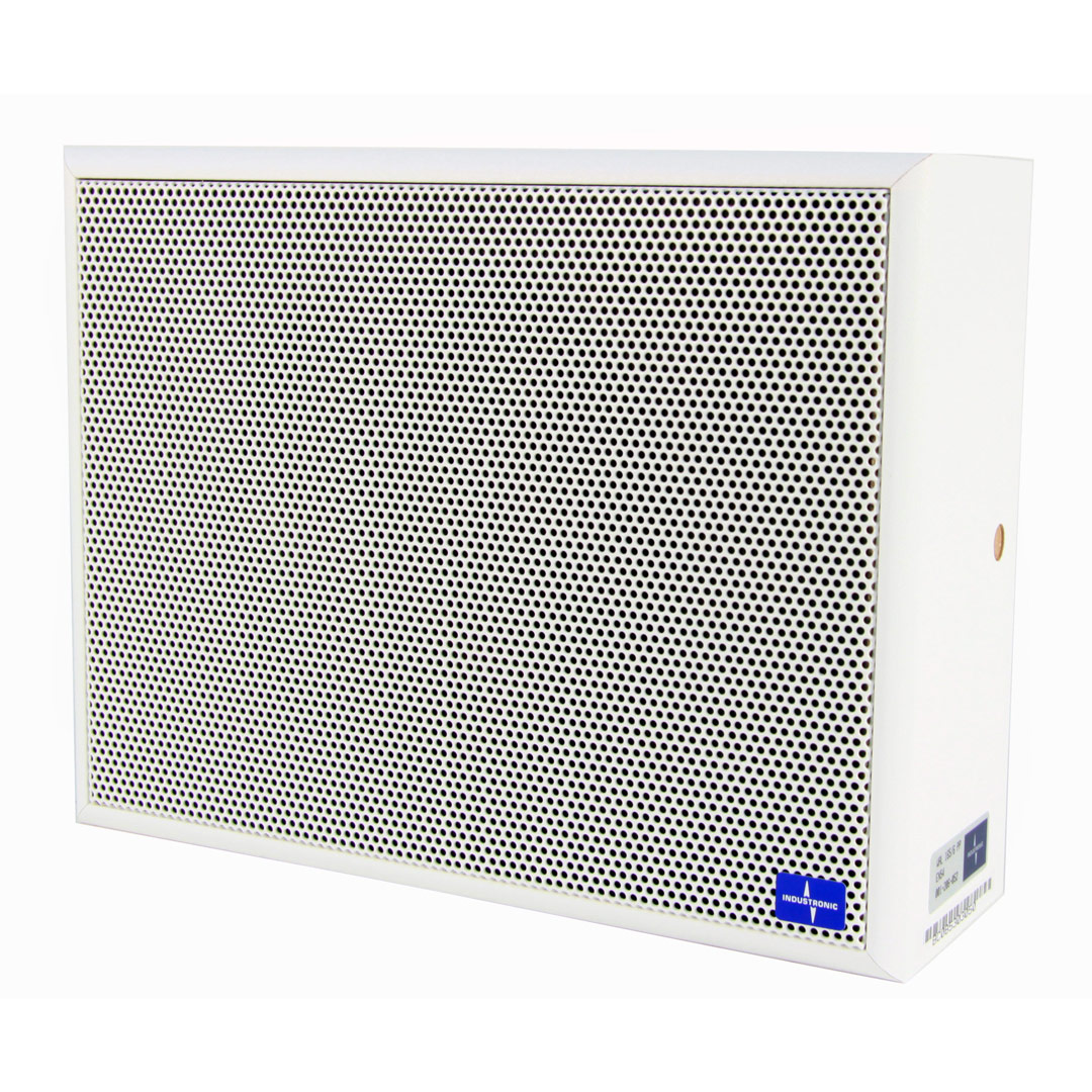"Wall-mounted Loudspeaker  for use in indoor areas certified according to EN 54-24: 2008"