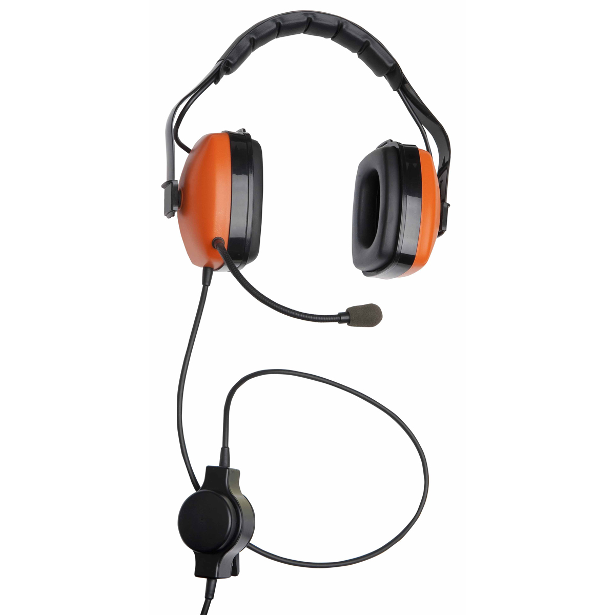 Headset for Ex zones 1 and 2 for use in noisy areas